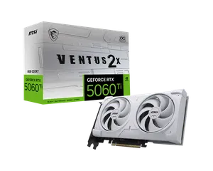 GeForce RTX 5060 Ti 8G VENTUS 2X OC WHITE PLUS